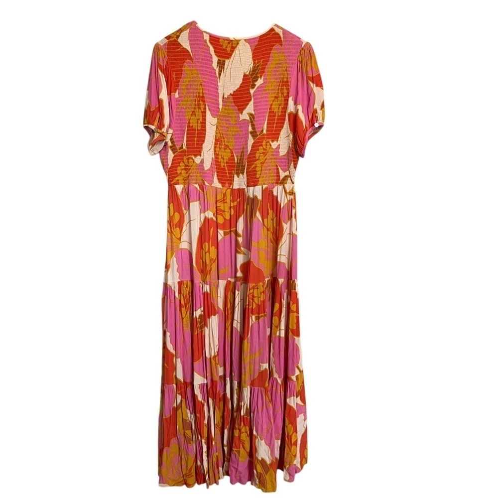 Mister Zimi Summer Cecile Maxi Dress in Tahiti Print Size 16 - Picture 3 of 12